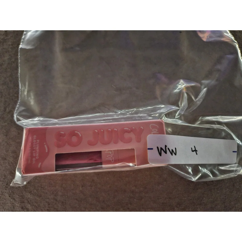 ColourPop So Juicy Plumping Glossy Lip Oil Trending Now Pink Cruelty Free 8.1g